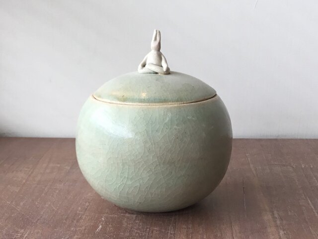 蓋物(月うさぎー禅)の画像1枚目