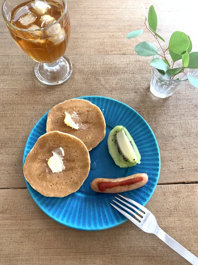 しのぎのお皿 ターコイズブルー | iichi 日々の暮らしを心地よくする