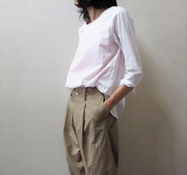【受注生産】後ろ下がりプルオーバーの画像1枚目