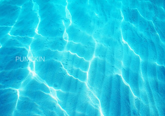 渚-Ⅲ PH-A4-086 奄美大島 水中 碧い海 海 オーシャン 砂漠 浅瀬 渚