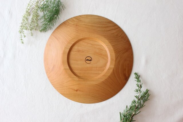 田山工房　桜皮細工　蕗デザイン皿セット 田山工房 桜皮細工 蕗デザイン皿セット