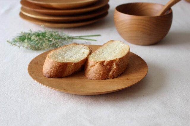 山桜のお皿（φ１８５）パン皿