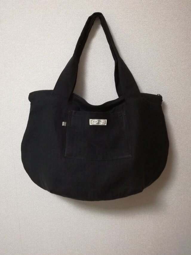 simple ショルダーBAG・ファスナーの画像1枚目
