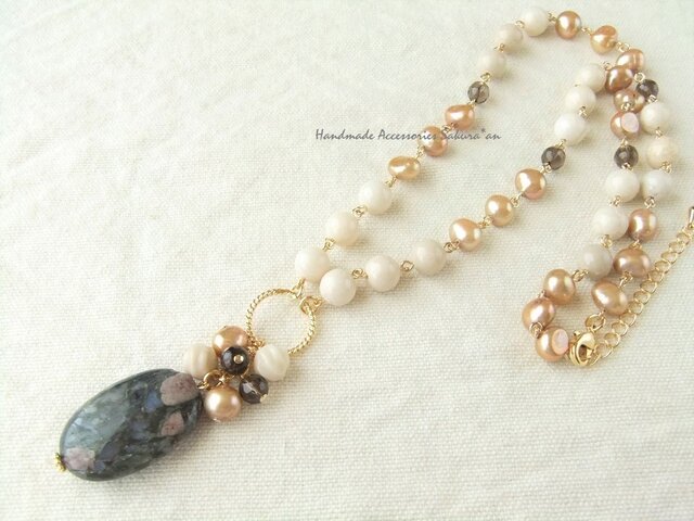 Necklace コングロメレイト(N1126)の画像1枚目