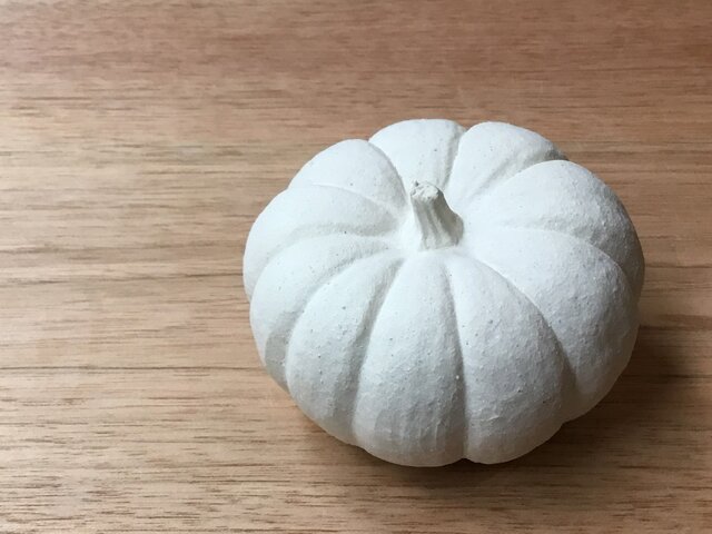 陶パンプキン (白)の画像1枚目