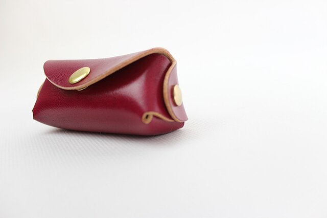 JAPAN LANSUI DESIGN 名入れ対応 ヌメ革手作り 印鑑ケースの画像1枚目