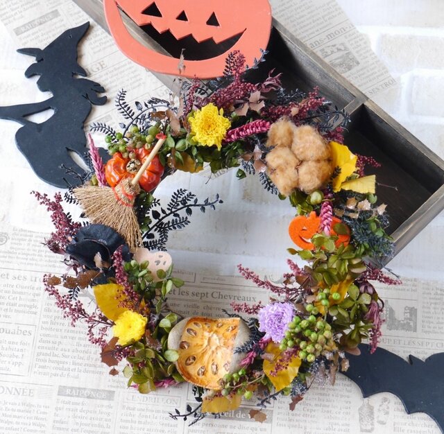 リース にぎやかハロウィンの画像1枚目