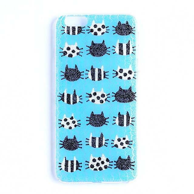 世界に一つの手描きスマホケース!黒猫の画像1枚目