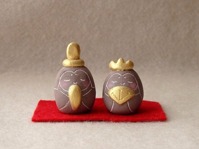 【お雛様】豆雛の画像1枚目