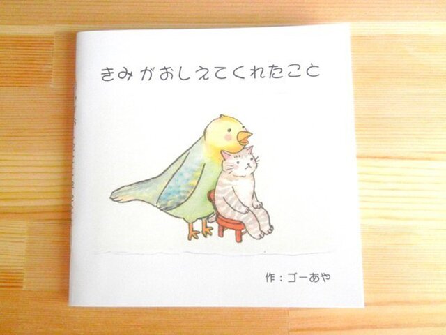 絵本:きみがおしえてくれたことの画像1枚目