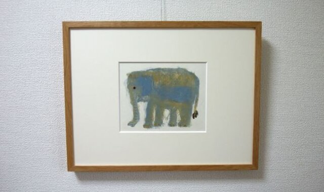 ゾウ(青)の画像1枚目