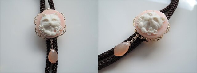 チャーム｜女の味方♡｜宝石質ルビーなど使用のねこるご×レインボーサンストーンなど イエロー系 黒猫さんと秘密の夜庭 サーフボード型 肉球チャーム