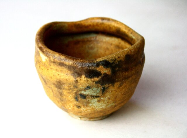 黄瀬戸・japanese glaze KISETO/ 陶芸家/酒器/茶器/陶芸作品の画像1枚目