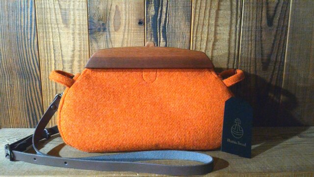 【sold out】キャセロールバッグショルダー*ハリスツイード*の画像1枚目