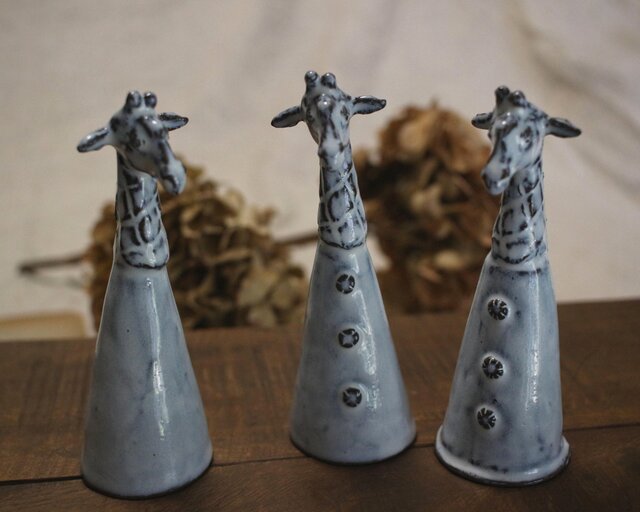 【受注制作】キリンのミニベルの画像1枚目