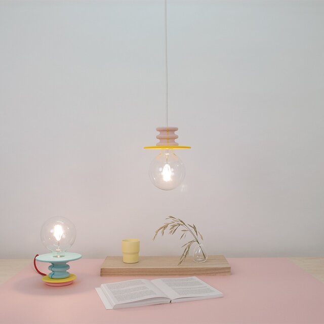 マルチカラーテーブルランプ- Frutti Lamp LED電球有り | iichi 日々の