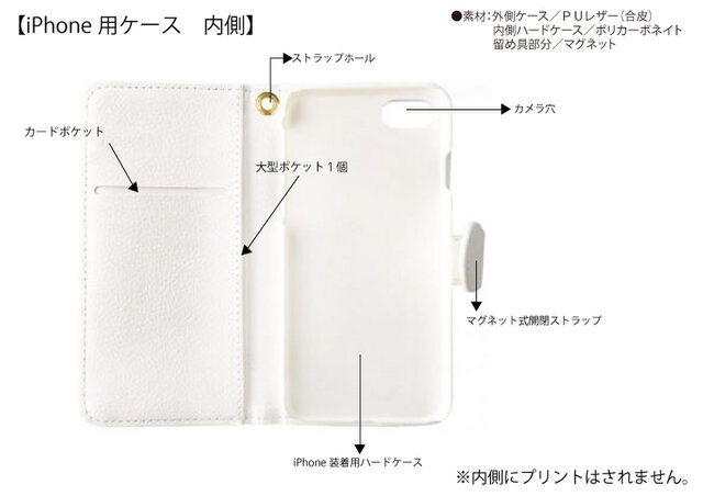 マツダ FC3S RX-7 イラスト・スマホケース（手帳型）iPhoneAndroid対応 7色バリエーション（黒地） iichi  ハンドメイド・アンティーク・食品・ギフト・手作り