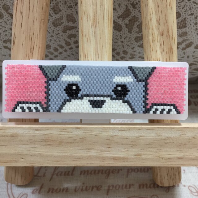 印鑑ケース(シュナウザー⑧)