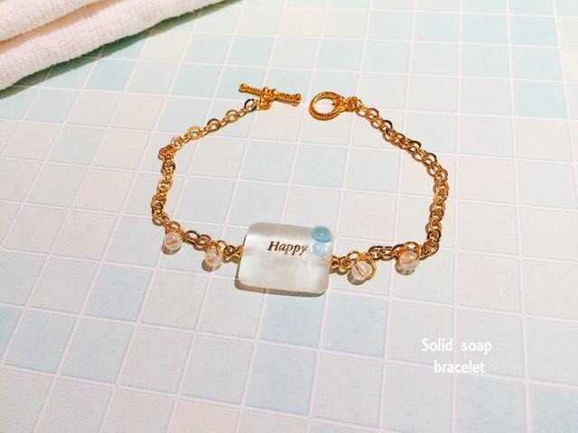 石鹸ブレスレットの画像1枚目