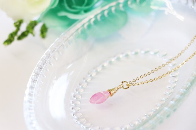 桜 sakura 咲く 幸せのペンダントネックレスの画像1枚目
