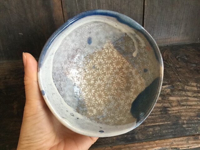 印花ちゃわんの画像1枚目