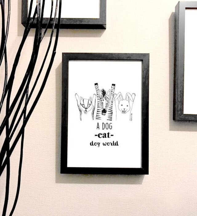 ★送料無料★ゆるあにまる  ゆる〜い草食たちポスター　A4サイズ