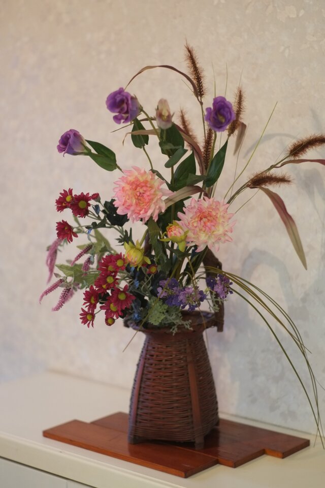 (送料無料)秋草の花束の画像1枚目
