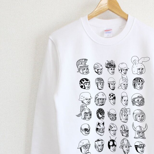 おっさんのヘルメットコレクション　スウェット