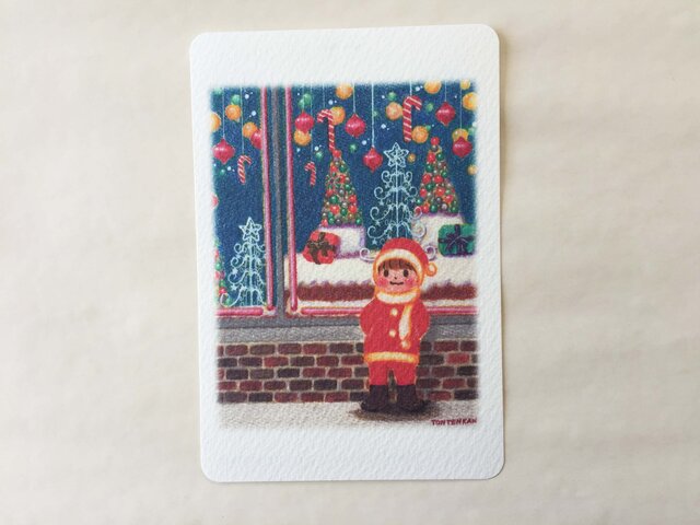 クリスマスの待ち合わせ ポストカードno.115の画像1枚目