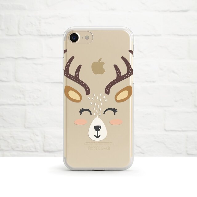 Smily Deer クリアソフト ケースの画像1枚目