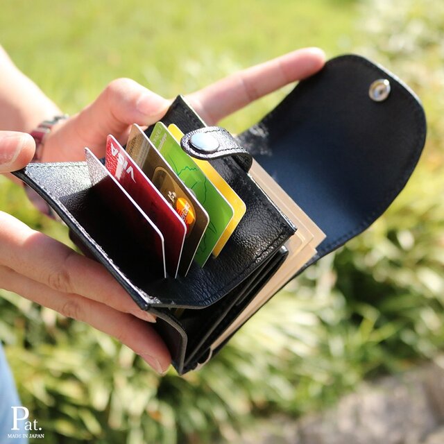 【シルバー完売】Pat. mini ブラック マネークリップ 送料無料の画像1枚目