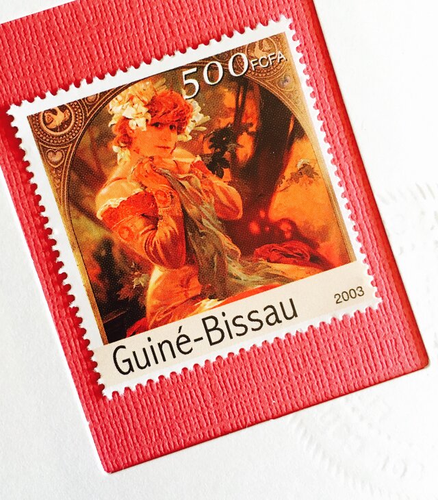 ちいさなartmuseum Guine stamp の画像1枚目