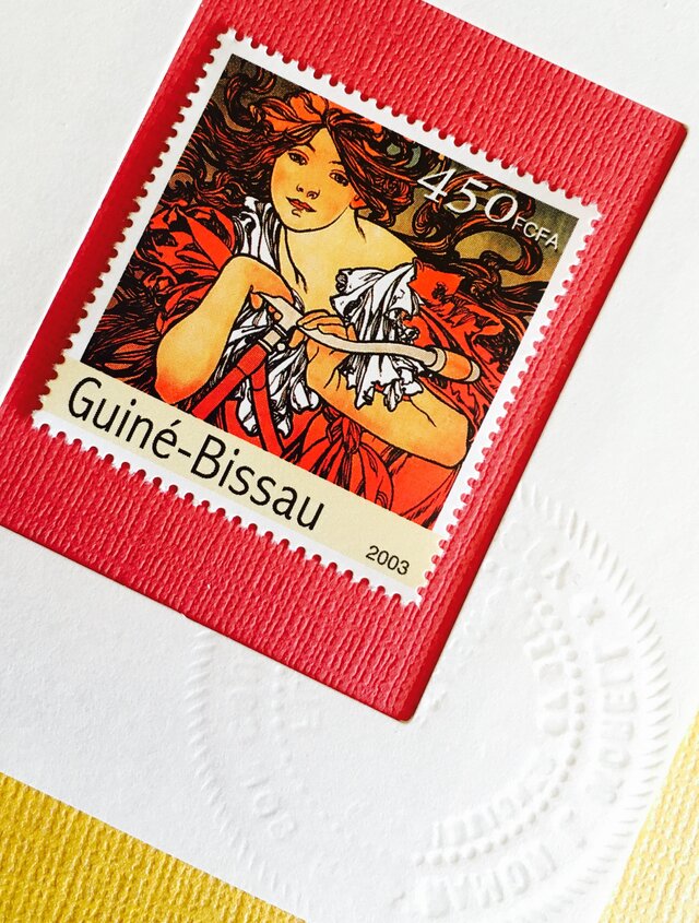 ちいさなartmuseum Guine stamp の画像1枚目