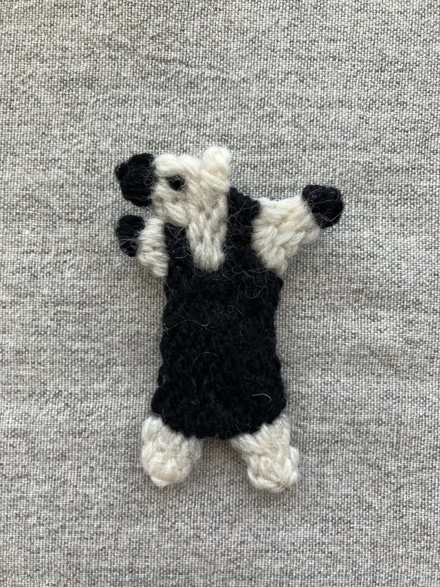 アリクイ威嚇＊ブローチ