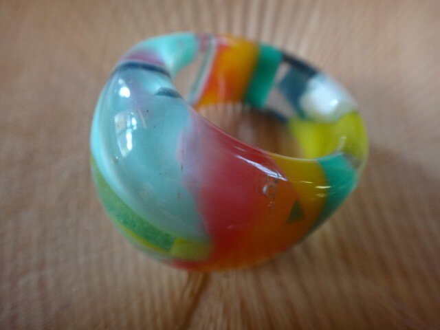 カラフルリング ミックスカラーの画像1枚目
