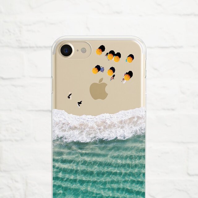 Beach Paradise クリアソフト ケースの画像1枚目