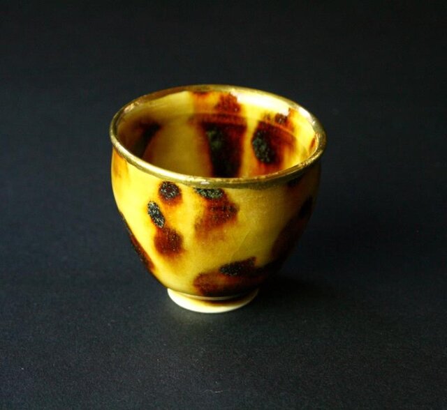 小さいタイヒサン器 / 玳皮盞/ / 陶芸/ 酒器 /茶器 / japanese ceramic artの画像1枚目