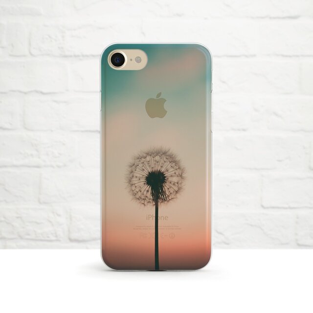 The Dandelion Sunset クリアソフト ケースの画像1枚目