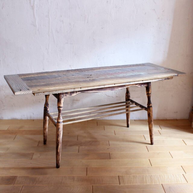 古材を使ったローテーブル＊リメイク品 | iichi 日々の暮らしを