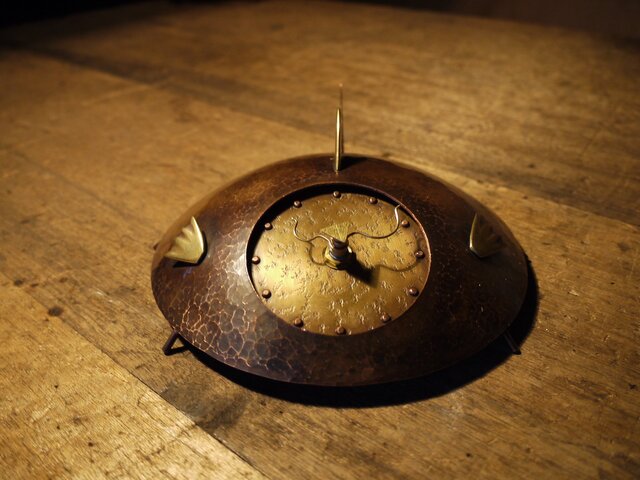 時の住人（トキノスミビト）TypeC 銅製時計の画像1枚目
