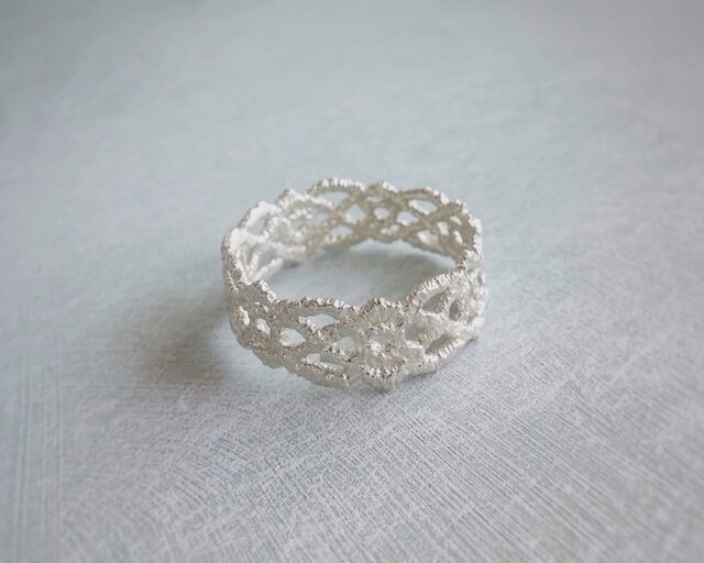 Ears of wheats ring (silver)の画像1枚目