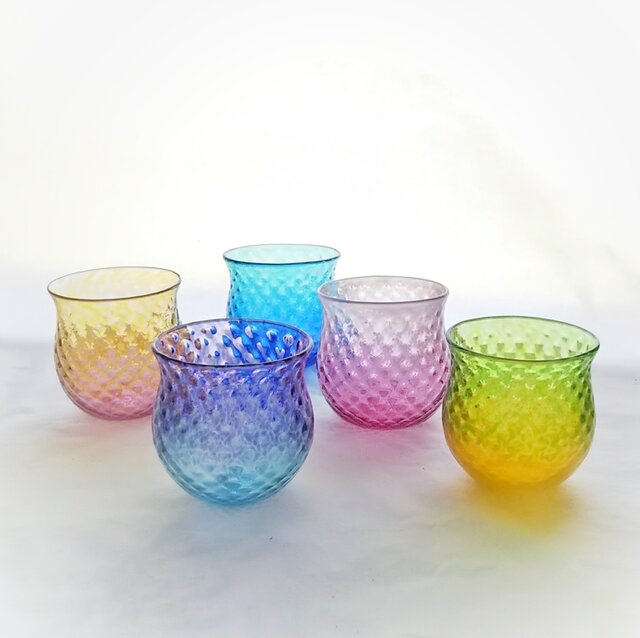 フルーツカラーグラス*ご注文前にメッセージをお願いいたしますの画像1枚目