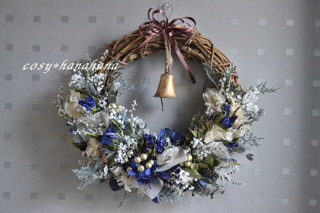 聖夜のクリスマスwreathの画像1枚目