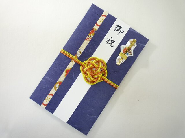 【送料無料】wf136 友禅和紙と襖紙●祝儀袋の画像1枚目