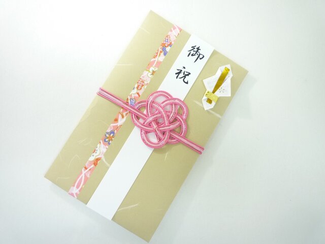 【送料無料】wf87 友禅和紙と襖紙●祝儀袋の画像1枚目