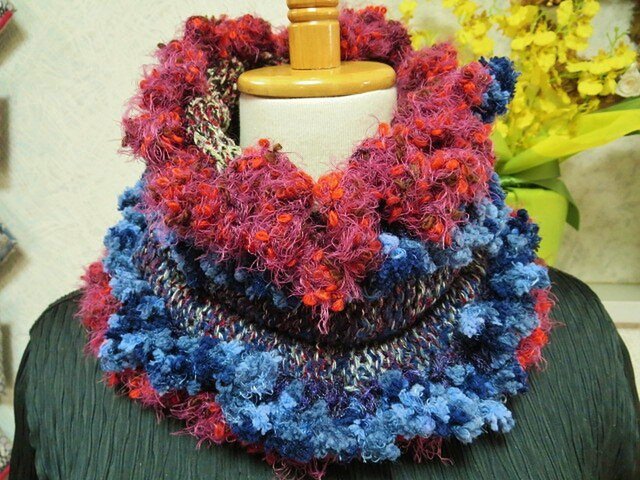 F★♪花hana花♪2way リーバーシブルミニスヌードの画像1枚目