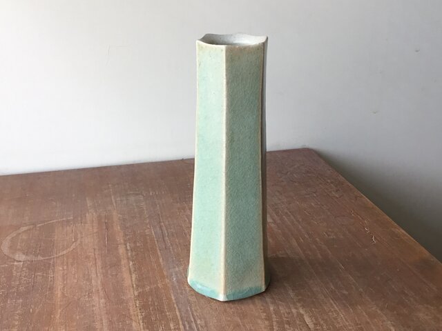 花器 六角しのぎの画像1枚目