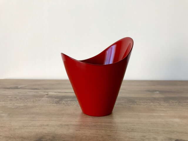 FLOREPOLIE 漆器カップ 赤(本朱)の画像1枚目