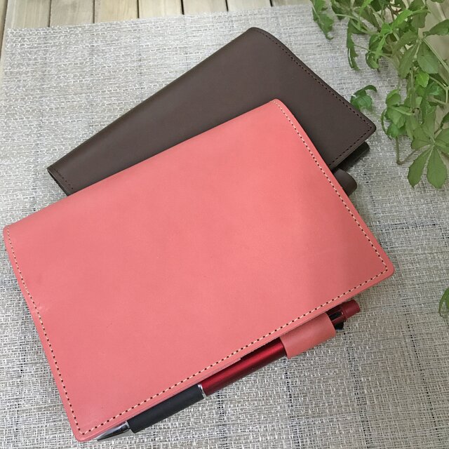 ほぼ日手帳・ノートカバー【本革ヌメ】A6文庫本サイズの画像1枚目