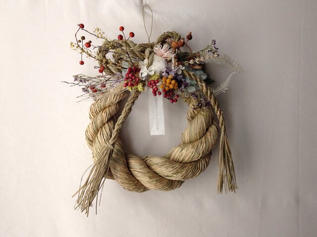 太縄ぐるぐるリボンしめ縄 2018 | iichi 日々の暮らしを心地よくする